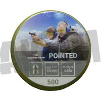 Пули Borner Pointed 4,5 мм (500шт.) 0,58гр. в Москве фото