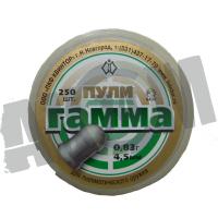 Пули пневматические 4,5мм Гамма (250 шт.) 0,83 гр калибр 4,5мм (Квинтор)  в Москве фото