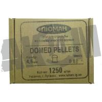 Пули Люман Domed pellets (1250 шт) круглая головка 0,68 гр, калибр 4,5мм в Москве фото