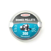 Пули Люман Domed pellets (300 шт) круглая головка, 0,57 гр, калибр 4,5мм в Москве фото